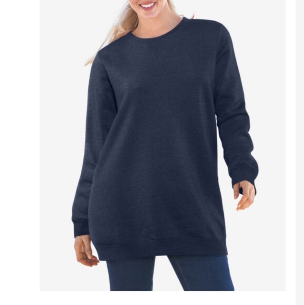Woman Within- Chic Sweatsuit - Picture 4 of 7